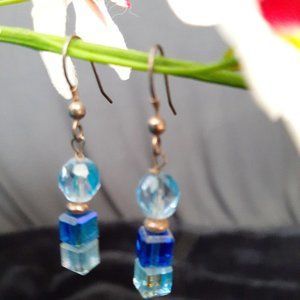 Shades of Blue Earrings